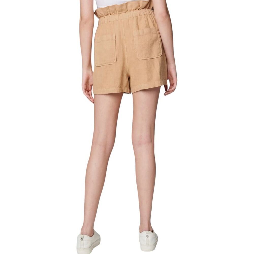 NWT! Blank NYC Paperbag Drawstring Tan Shorts - Size M - Picture 4 of 9